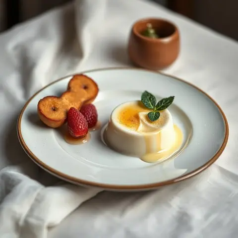 Crema catalana. AI-generated photo.