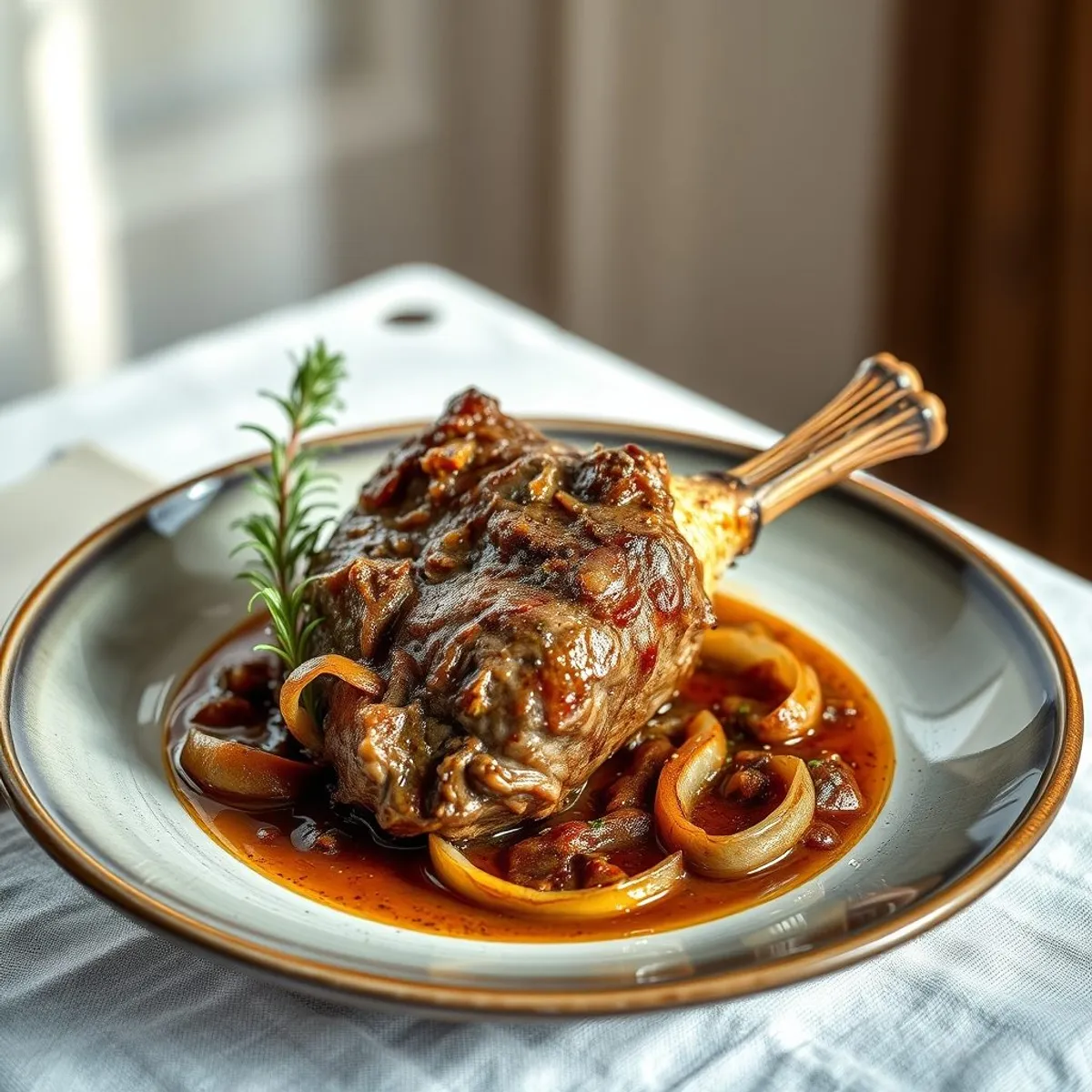 AI-generated photo Khorovats lamb. AI-generated photo.
