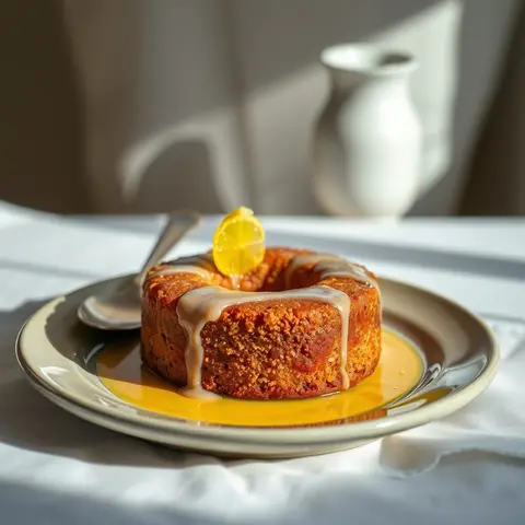 Johnny cake. AI-generated photo.