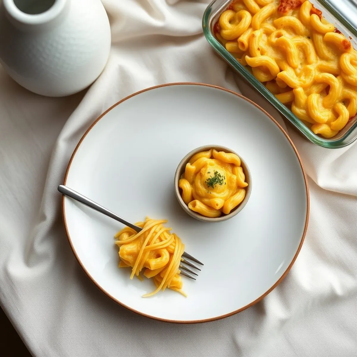 AI-generated photo Bajan macaroni pie. AI-generated photo.