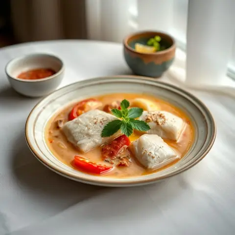 Moqueca. AI-generated photo.