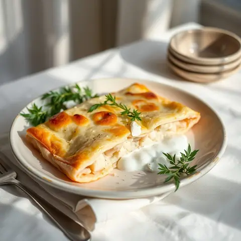 Banitsa. AI-generated photo.