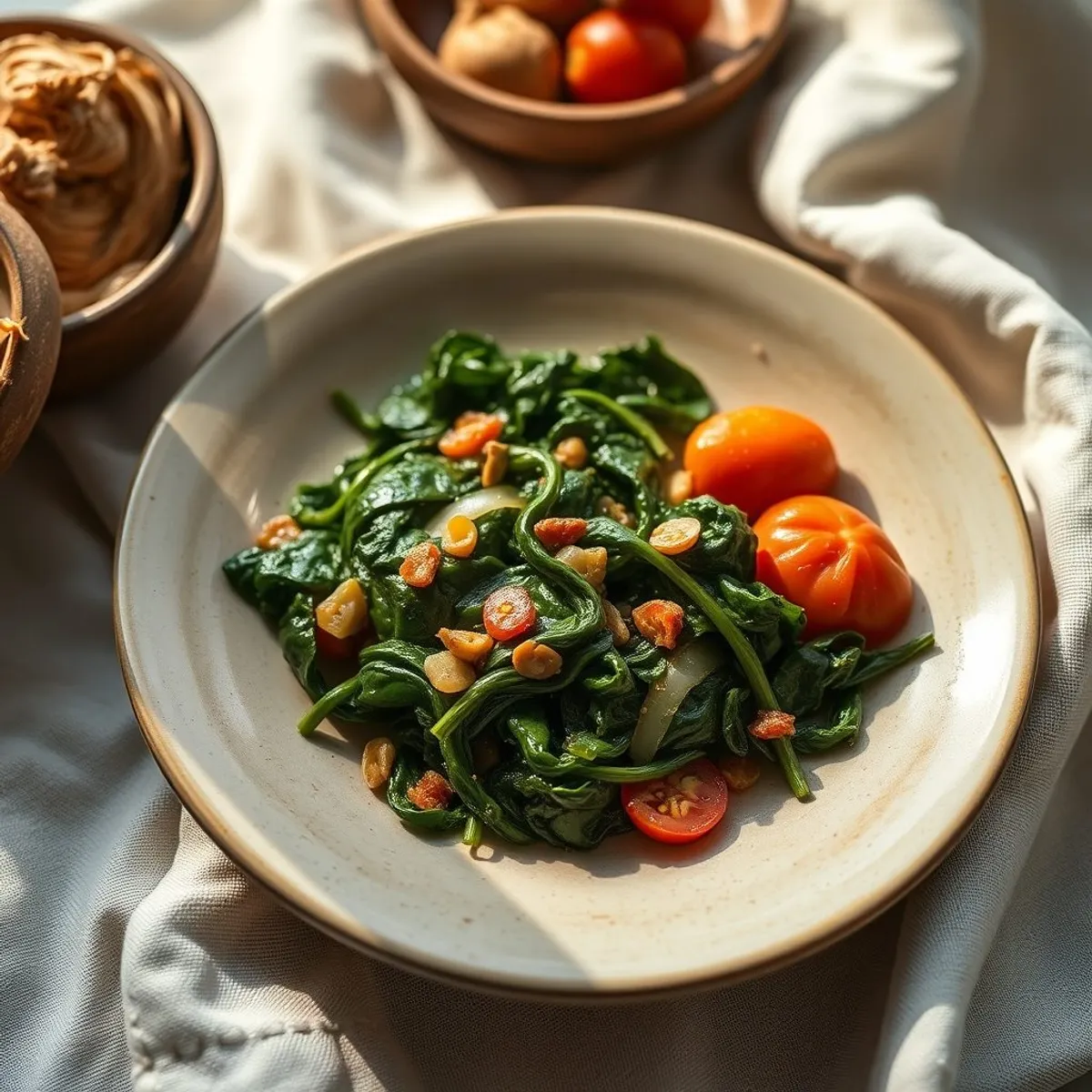 AI-generated photo Peanut greens. AI-generated photo.