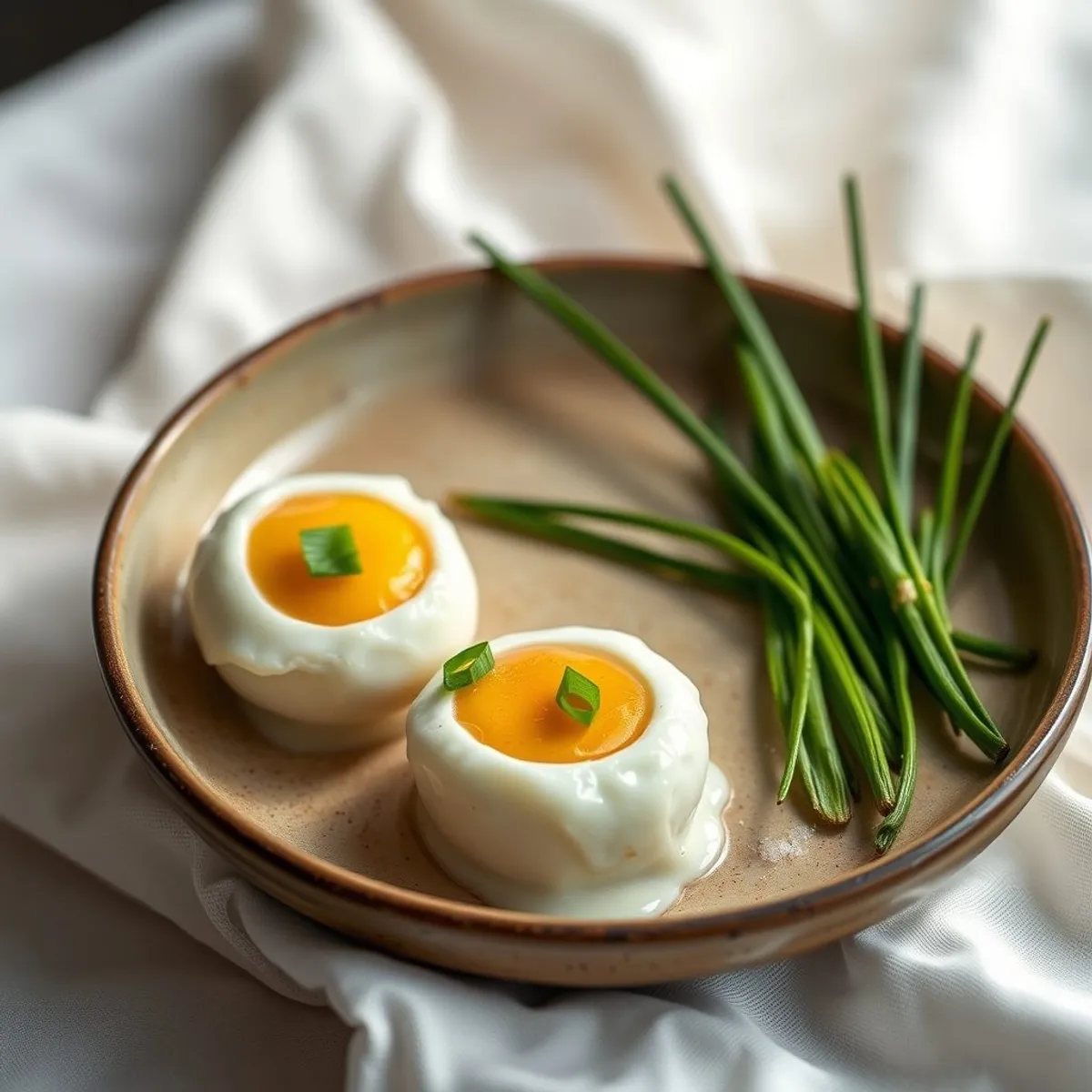 AI-generated photo Coconut eggs. AI-generated photo.