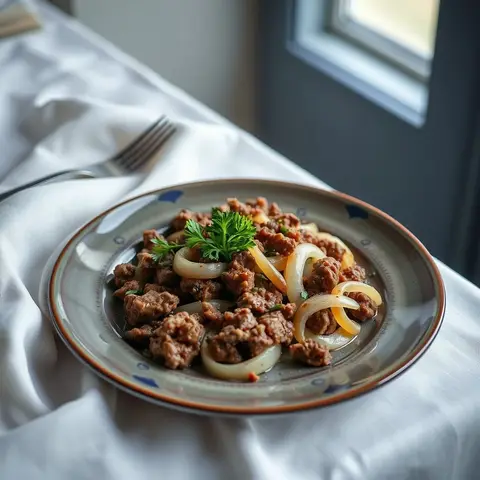 Sheftalia. AI-generated photo.