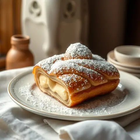 Trdelnik. AI-generated photo.