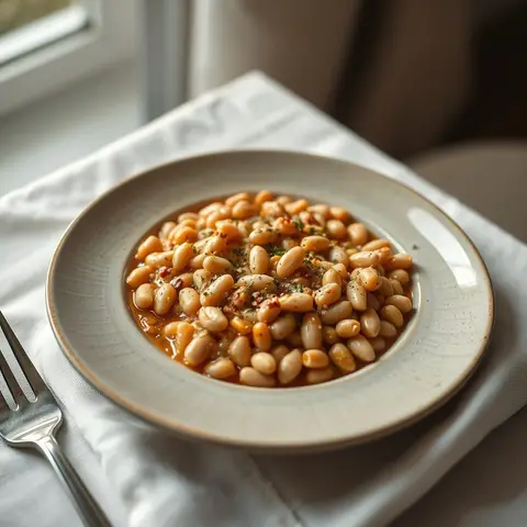 Ful medames. AI-generated photo.