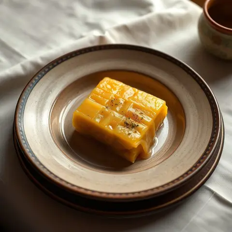 Cassava fouti. AI-generated photo.