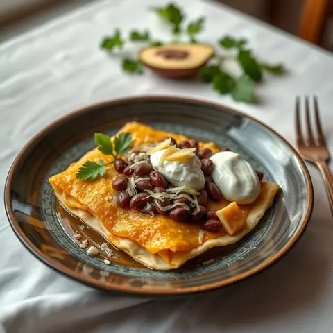 Baleada. AI-generated photo.