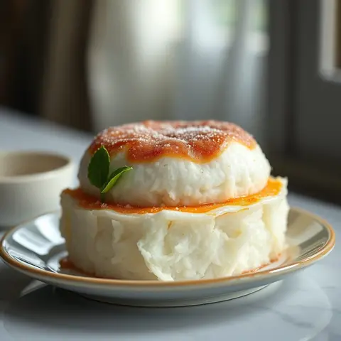 Bibingka. AI-generated photo.