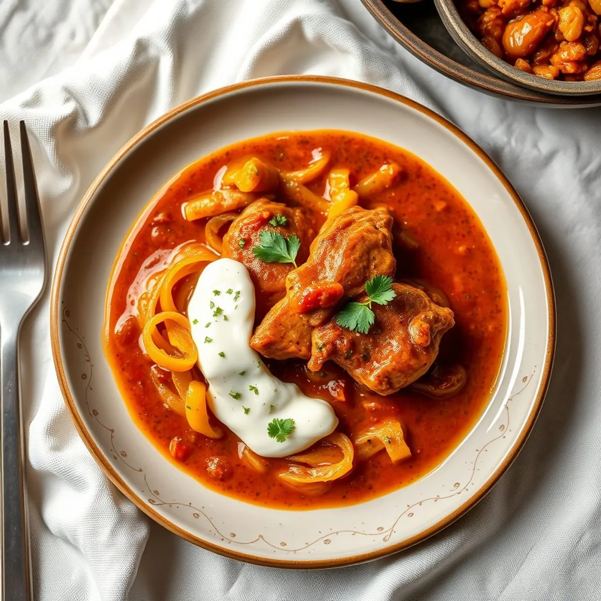AI-generated photo Chicken rogan josh. AI-generated photo.