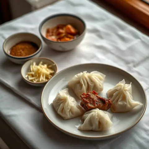 Oromo dumplings. AI-generated photo.