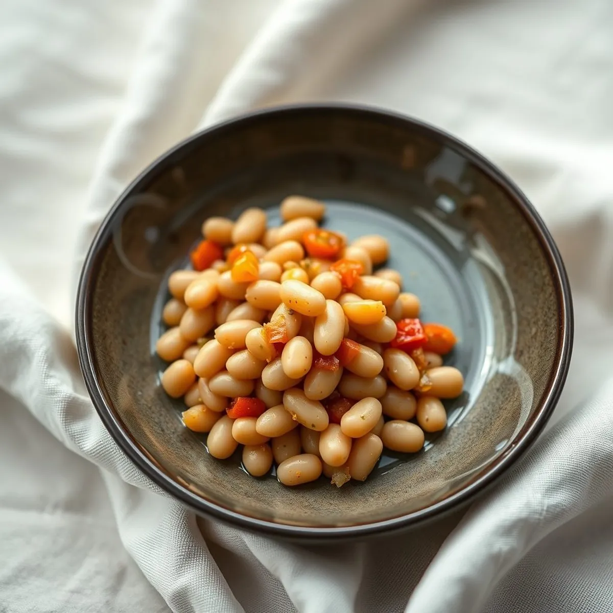AI-generated photo Bean relish. AI-generated photo.
