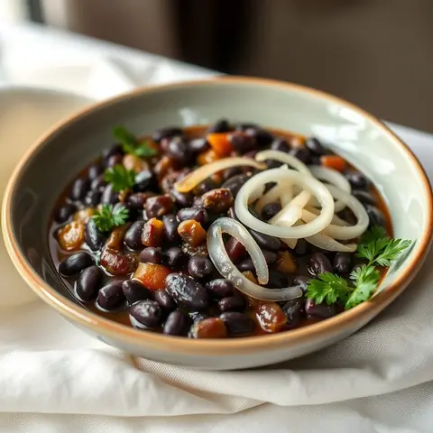 Frijoles de la olla. AI-generated photo.