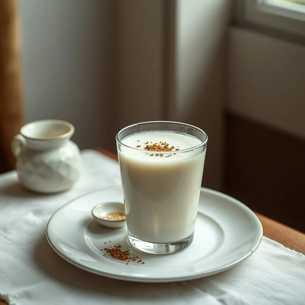 AI-generated photo Salt lassi. AI-generated photo.