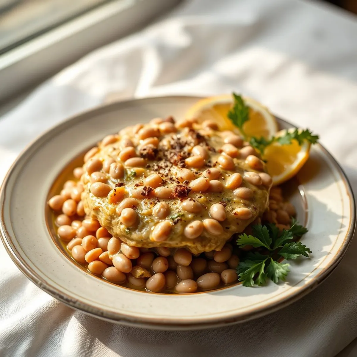 AI-generated photo Ful medames. AI-generated photo.