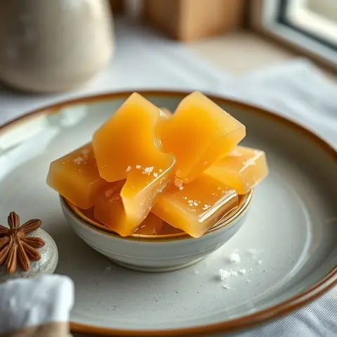 Maple taffy. AI-generated photo.