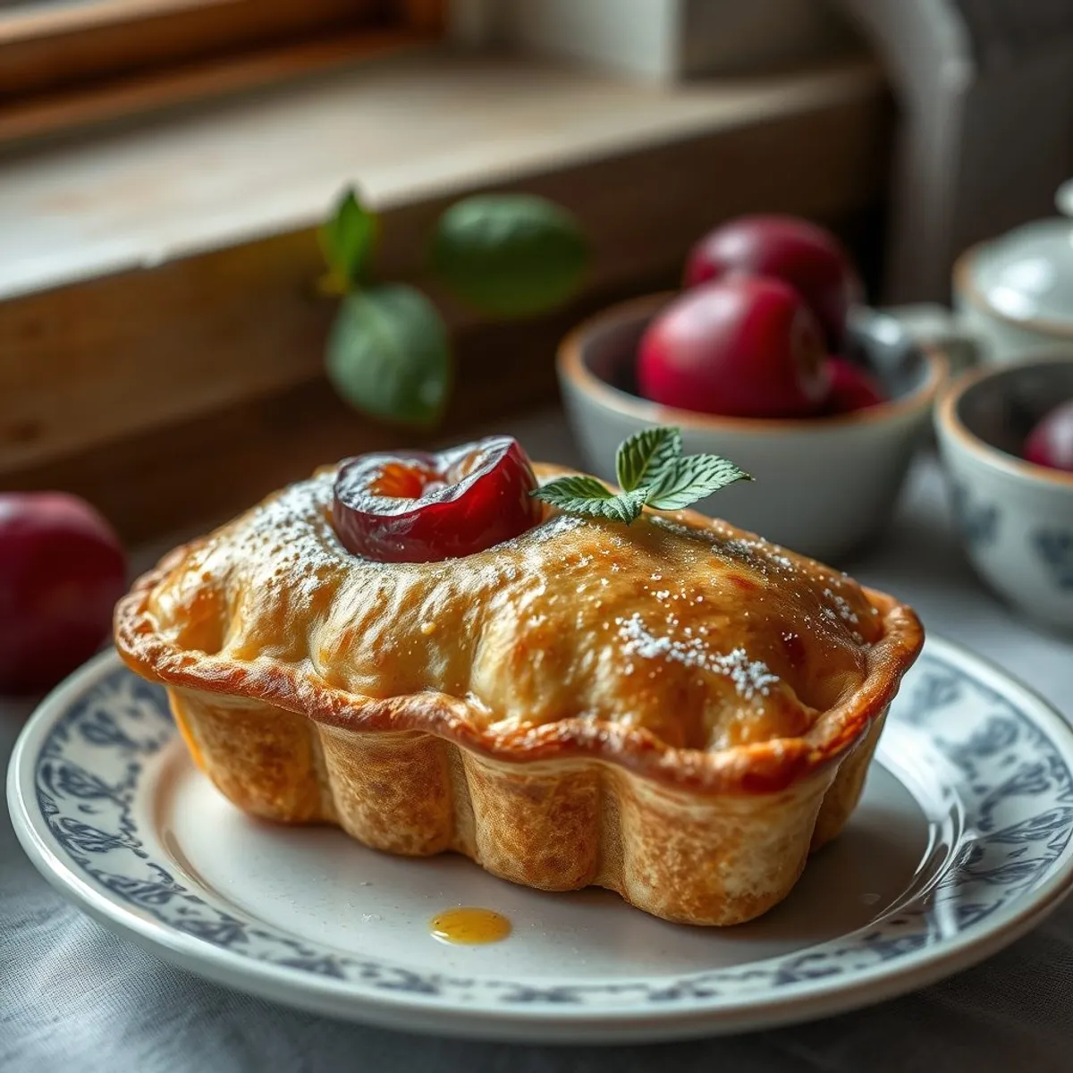 AI-generated photo Kolache. AI-generated photo.