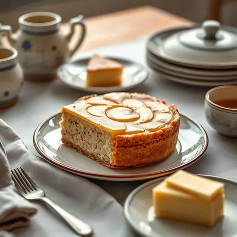Dobos torte. AI-generated photo.