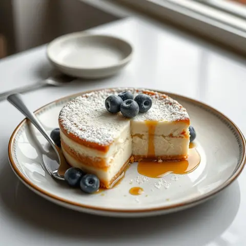 Skyr cake. AI-generated photo.