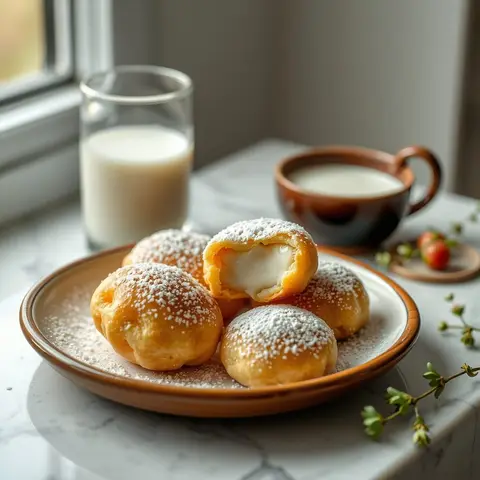 Sufganiyot. AI-generated photo.