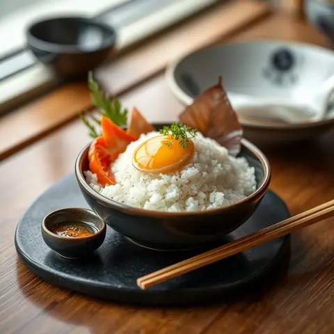 Chirashi. AI-generated photo.