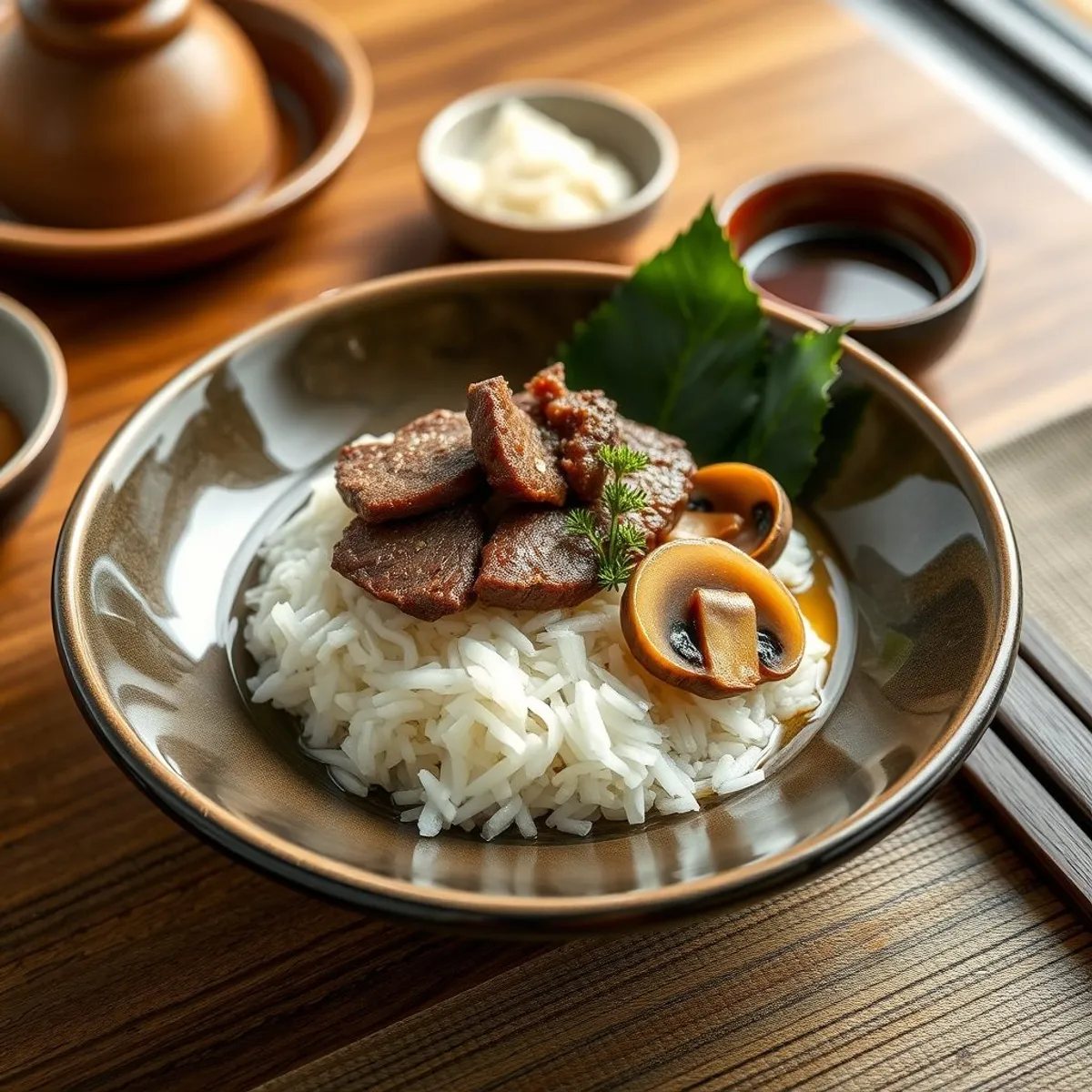 AI-generated photo Hayashi rice. AI-generated photo.