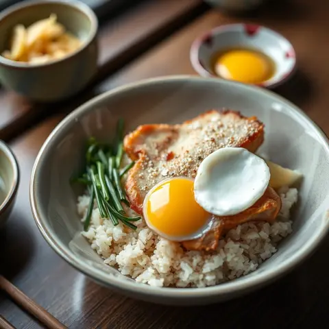 Katsudon. AI-generated photo.