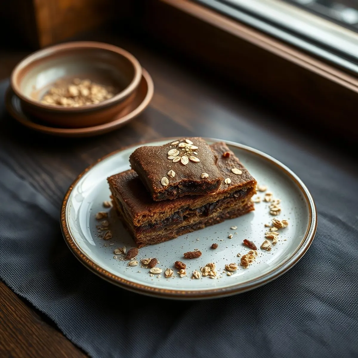 AI-generated photo Afghan biscuit. AI-generated photo.