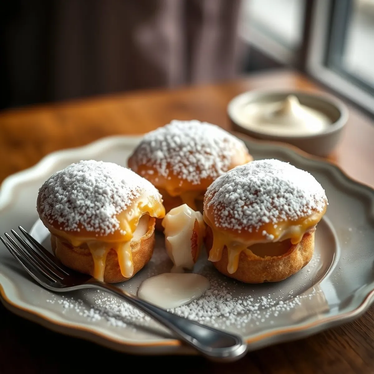 AI-generated photo Paczki. AI-generated photo.
