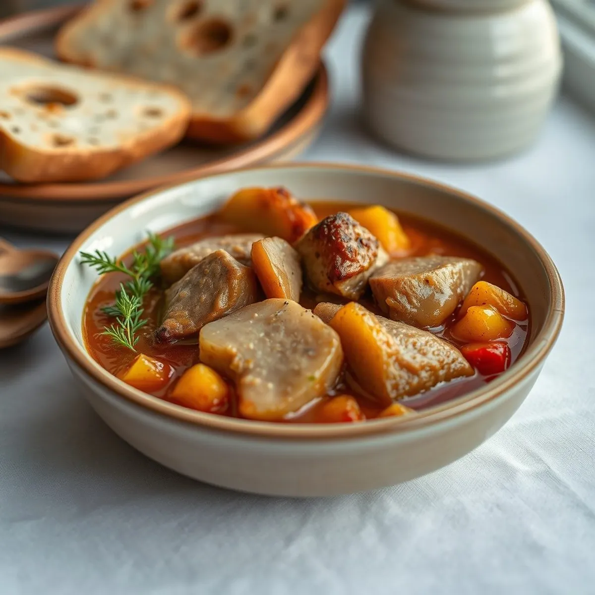 AI-generated photo Carters stew. AI-generated photo.