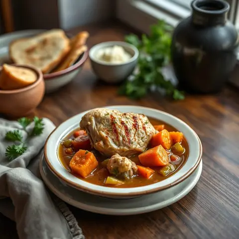 Sunday stew. AI-generated photo.