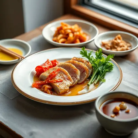 Kimchi bokkeum. AI-generated photo.