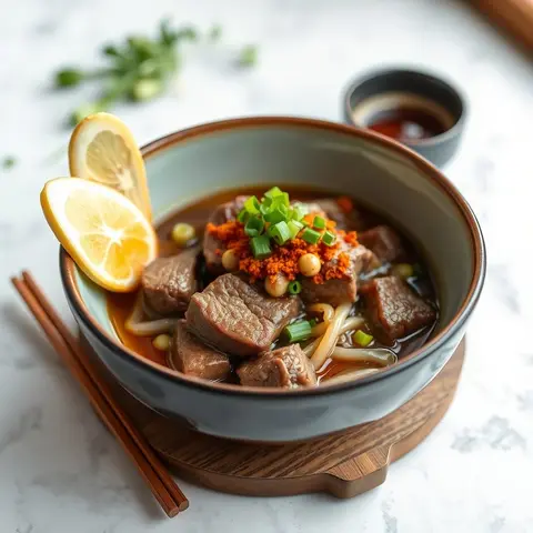 Yukgaejang. AI-generated photo.
