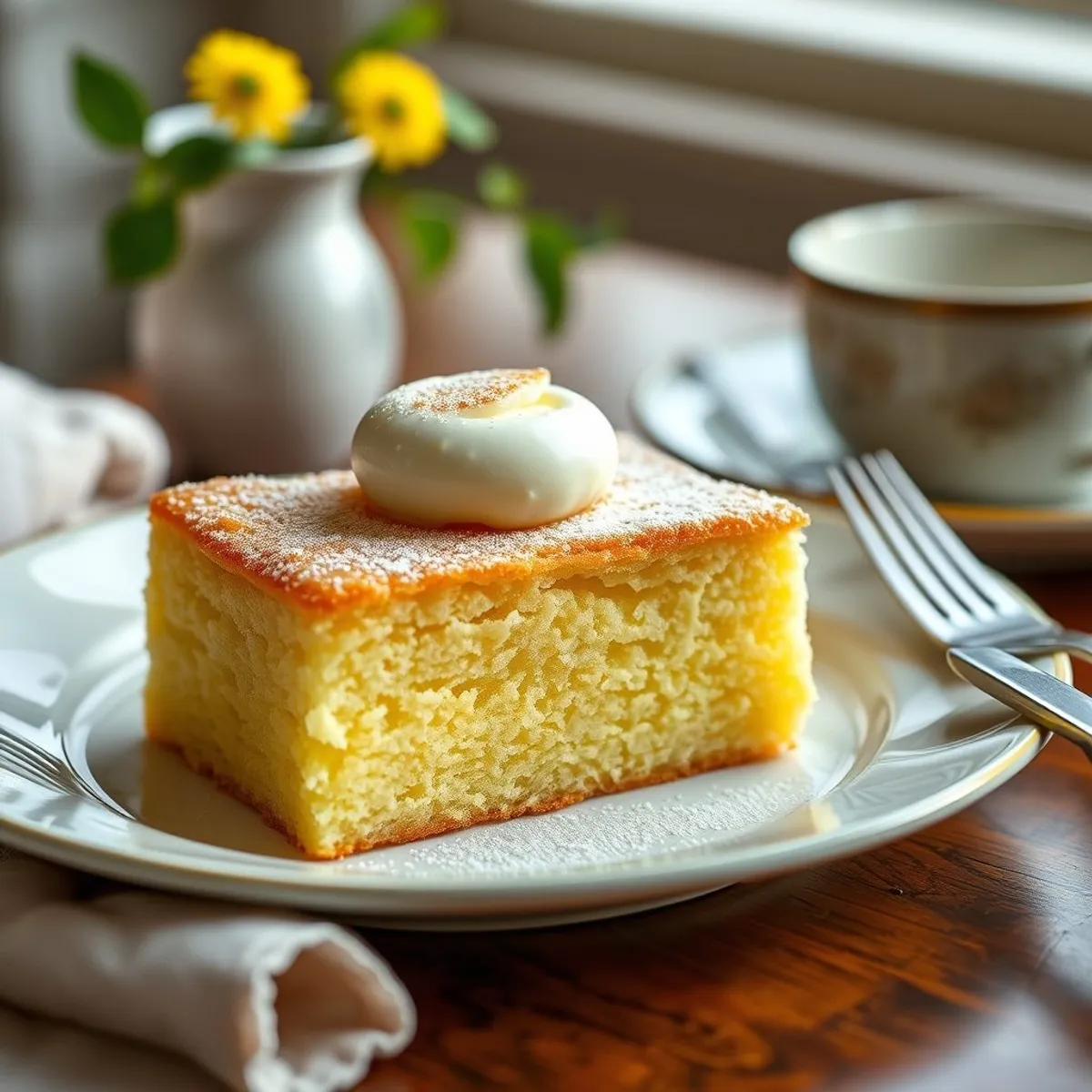 AI-generated photo Victoria sponge. AI-generated photo.