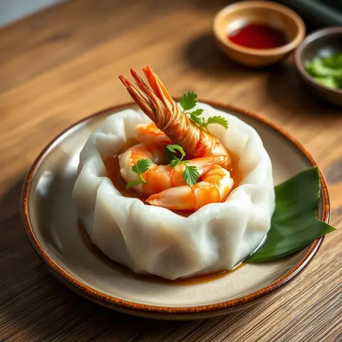 Banh beo. AI-generated photo.