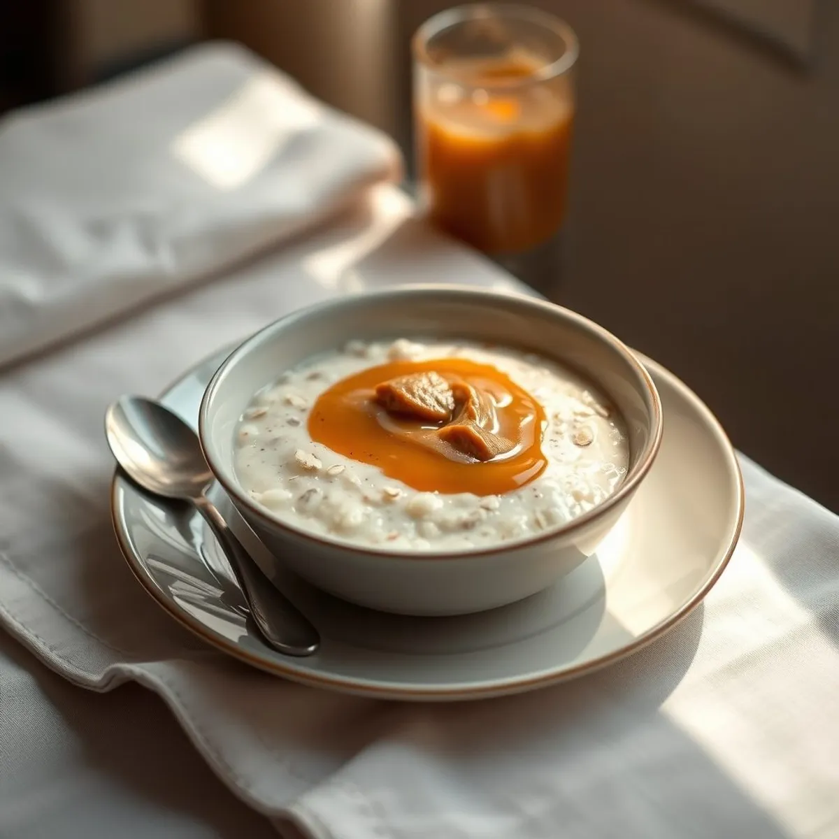 AI-generated photo Porridge. AI-generated photo.