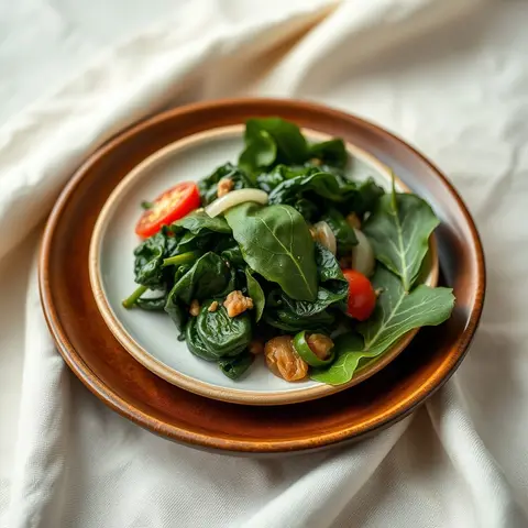Peanut greens. AI-generated photo.
