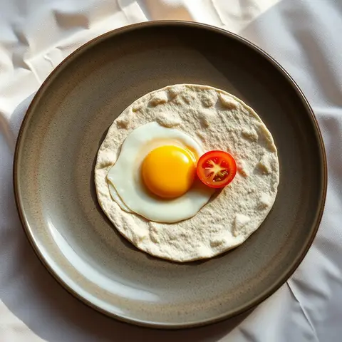 Rolex egg wrap. AI-generated photo.