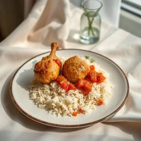 Emirati machboos. AI-generated photo.