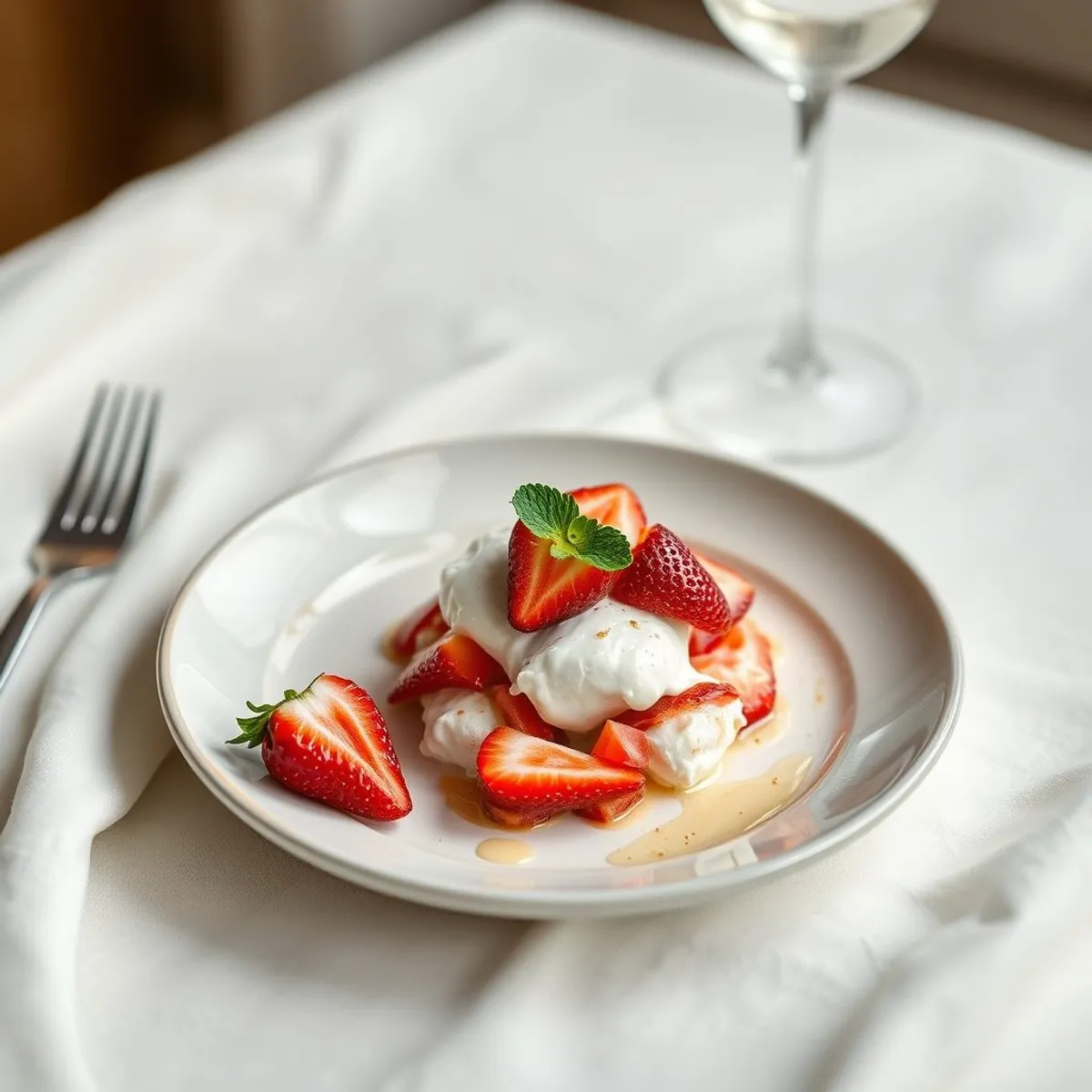 AI-generated photo Eton mess. AI-generated photo.