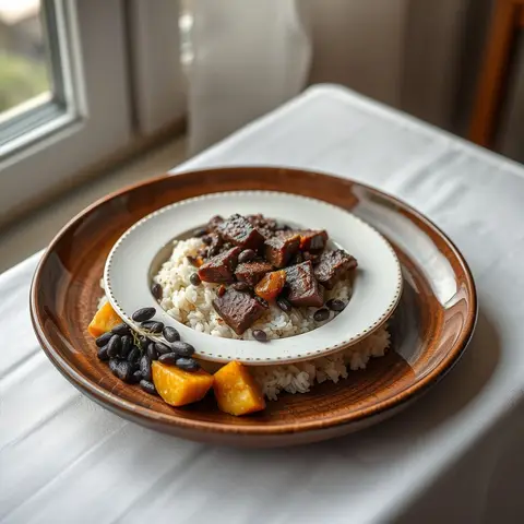 Pabellón. AI-generated photo.
