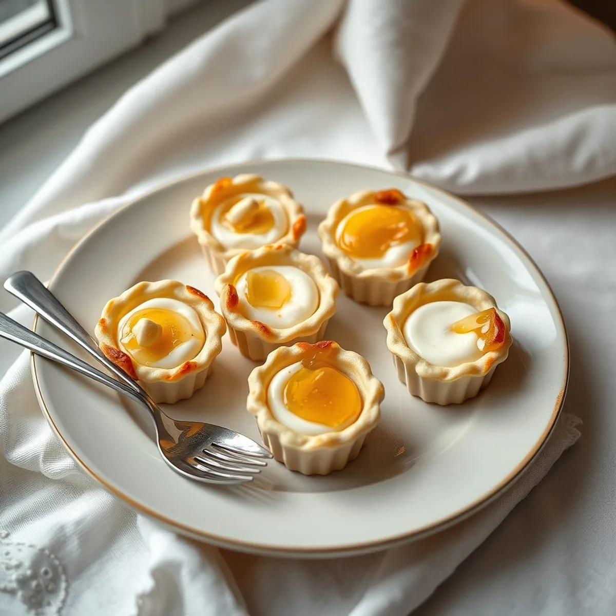 AI-generated photo Yogurt pastry cups. AI-generated photo.