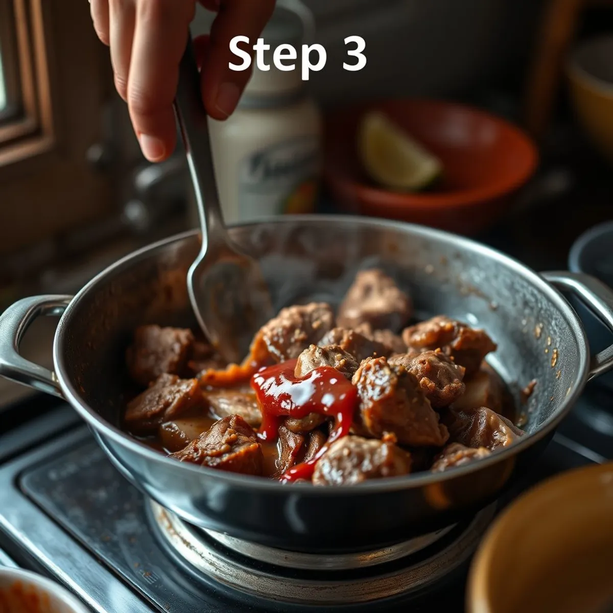 AI-generated photo Al pastor, step 3. AI-generated photo.