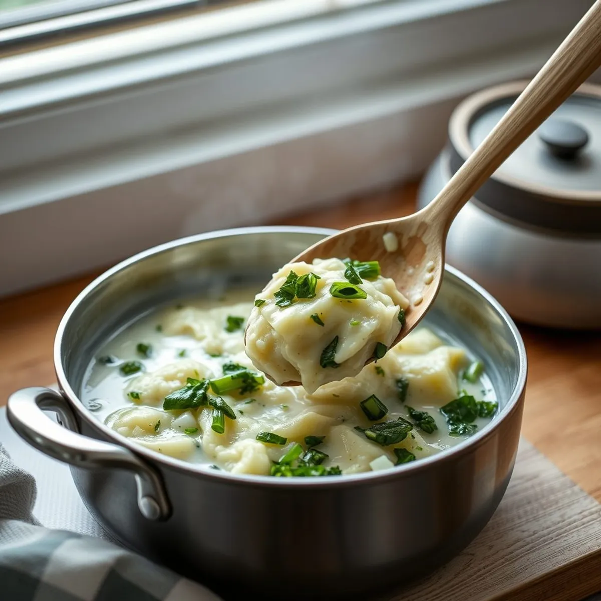 Colcannon, step 3. AI-generated photo.
